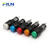Plastic 110v Indicator Lamp 10mm Pin Termina High-Head for Kitchen Equipment FILN