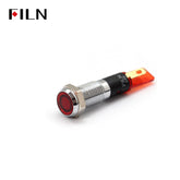 FILN 12 Volt LED Indicator Lights 8MM Waterproof UL Indicator Lamp