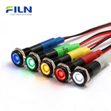 Mini indicateur lumineux à LED 6 mm IP67 étanche pour panneau industriel FILN