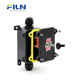 Boîtes de jonction électriques étanches avec interrupteur à bascule 12 mm SPST SPDT ON-OFF/ON-OFF-ON FILN