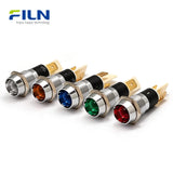 14mm LED Indication Light IP67 Waterproof Metal Indicator for CNC & Medical FILN