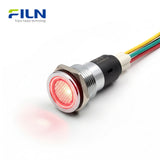 Professional Three-color Indicator Light Series - 8mm to 16mm Metal Signal Lamp