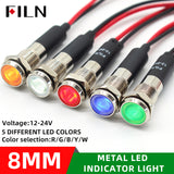 FILN UL Certified 8MM Explosion Proof LED Indicator Light Commercial LED Lights
