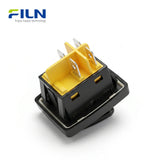 2 Position Rocker Switch Black Non-Illuminated 30x22mm 30A Waterproof KCD4 IP65 FILN