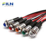 12mm Panel Mount Indicator Lights IP67 Waterproof LED Signal Lamp for Industrial & Marine FILN