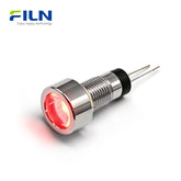 24V Panel Indicator Light | 8mm Waterproof LED IP67 for Industrial Control FILN