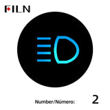 Symbols indicator light