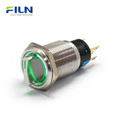 19mm 3 Way Push Button Switch 2 3 Position with LED Light Rotary Selector FILN