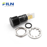 FILN 14mm Metall Symbol Kontrollleuchte 12V R/G/Y/B/W LED-Leuchte