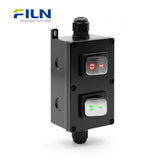 Boîte de Jonction Étanche Extérieure Électrique 30A Acier Inoxydable Interrupteur à Bascule KCD4 FILN