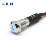 Equipment Panel Indicator 8MM 12V 24V 220V IP67 LED for Industrial CNC FILN
