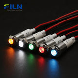 Voyant lumineux 120 V – Lampe de signalisation LED étanche 10 mm pour panneaux FILN