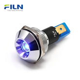 산업 패널용 22mm 12V 220V 2핀 단자 표시 LED 대형 조명 FILN