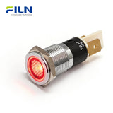 14mm Kontrollleuchte EIN Metall-Kontrolllampe 12V 110V 220V | Pin-Anschluss | CNC & Medizin FILN