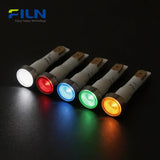 Plastic Panel Mount Indicator Lamps 10mm Pin Terminal 12V 220V for Kitchen Equipment FILN