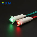 12VDC LED Light 6mm Plastic Indicator Wire Lead Snap-in for Sale FILN
