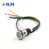 Professional Three-color Indicator Light Series - 8mm to 16mm Metal Signal Lamp