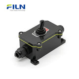 Boîtes de jonction électriques étanches avec interrupteur à bascule 12 mm SPST SPDT ON-OFF/ON-OFF-ON FILN