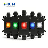 Outdoor Junction Box with KCD4 Rocker Switch 30A High Current IP65 Waterproof FILN