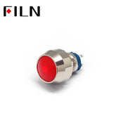 4PIN 12MM 12V 3A Red Momentary Latching waterproofMomentary Latching Red