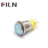 FILN 16MM UL Push Button Electrical Switch 110V IP67 Push Button Electrical Switch In Sale