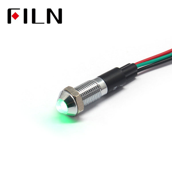 8mm Metal Red Green double Common Cathode Indicator Light Best Price