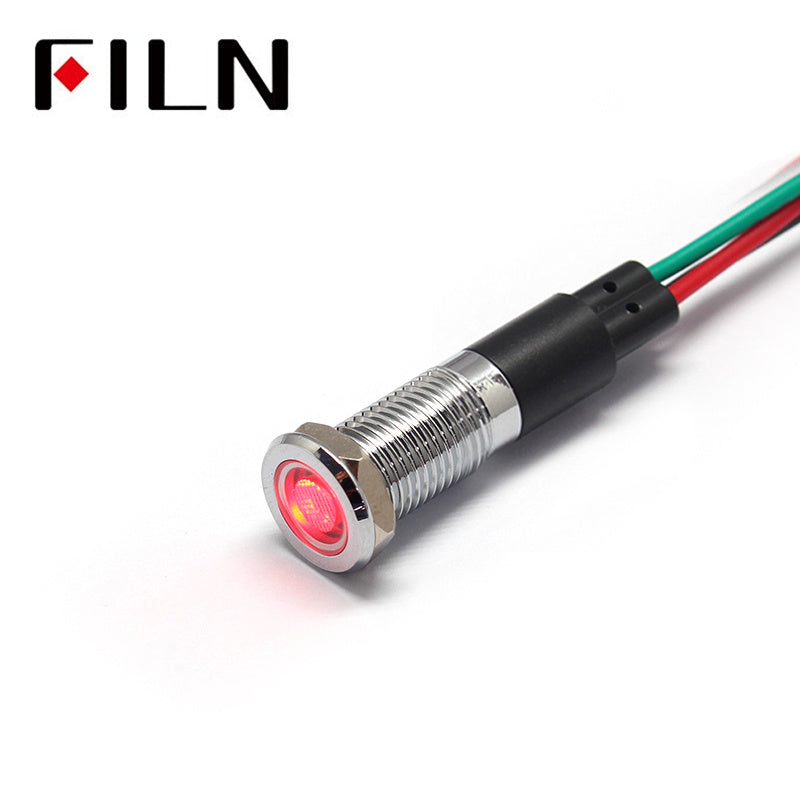 Filn 8MM 120V Double Couleur Rouge Vert Voyant LED-FILN - YUEQING YULIN  ELECTRONIC CO., LTD