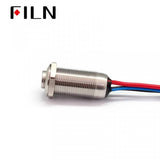 FILN 12MM Momentary 220V Push Button Switch