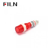 LED Indicator Light Price 8MM Plastic Base Green Color Waterproof Red