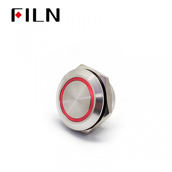 19MM Round 4pin Momentary LED Red Push Button Switch Best Price
