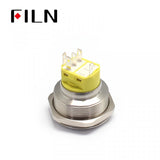 28MM LED IP67 Ring Metal Push Button Switch Bottom