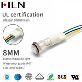 8MM NEW Thread Indicator Light 8MM Red And Green Double Color indicator light