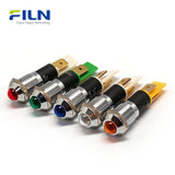 120VAC Indicator Light 12mm 3V-220V Metal High Head Pilot Lamp FILN