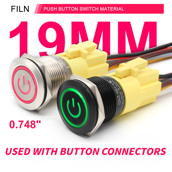 FILN Ι Quality Button Switches, Indicators, and Rocker Switches