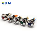Indicator LED 22mm 12V 220V 2Pin Terminal for Industrial Panels Big Size Light FILN