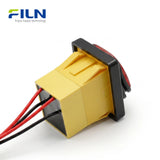 Wired Rocker Switch 15cm Lead Wire ON-OFF/ON-ON Waterproof KCD4 UL Certified FILN Factory