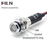 FILN UL Certified 8MM Explosion Proof LED Indicator Light Commercial LED Lights