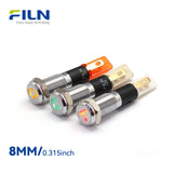 Metal Malfunction Indicator Light with Wire or Pin Terminals | FILN