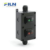 Waterproof Junction Box Outdoor KCD4 Rocker Switch 30A 4-Pin Screw Terminal FILN