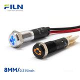 Metal Malfunction Indicator Light with Wire or Pin Terminals | FILN