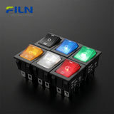 Rocker Switch Wiring 3 Way | 30X22MM KCD4 6 Pin DPDT 15A Power Control | FILN