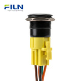 Connecteur de câble à bouton-poussoir 5 ou 8 fils en ligne Adaptateur de prise de câble pour interrupteur 16mm, 19mm, 22mm-50mm