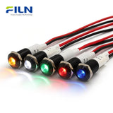 Voyant lumineux 120 V – Lampe de signalisation LED étanche 10 mm pour panneaux FILN