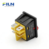 Rocker Switches 12V 30A 4Pin Wiring UL ON-OFF with LED Light 5-220V FILN