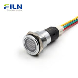 Professional Three-color Indicator Light Series - 8mm to 16mm Metal Signal Lamp