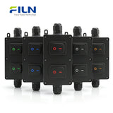 Waterproof Junction Box Outdoor KCD4 Rocker Switch 30A 4-Pin Screw Terminal FILN