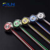 Ultra-thin 12mm Micro Push Button Switch 4-Pin Metal Wire FILN