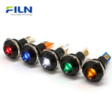 Indicator LED 22mm 12V 220V 2Pin Terminal for Industrial Panels Big Size Light FILN