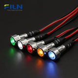 Machine Panel Indicator Light  12-24V 220V 8mm IP67 for CNC FILN