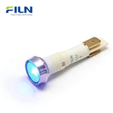 Plastic Panel Mount Indicator Lamps 10mm Pin Terminal 12V 220V for Kitchen Equipment FILN